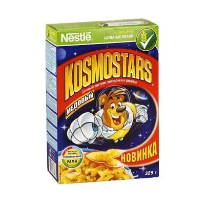 Лот: 10591018. Фото: 1. Готовый завтрак Nestle Kosmostars... Готовые блюда