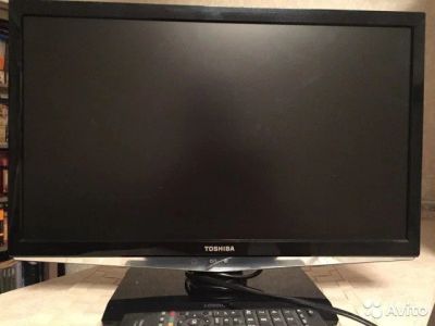 Лот: 16834128. Фото: 1. маленький LCD телевизор Toshiba... Телевизоры