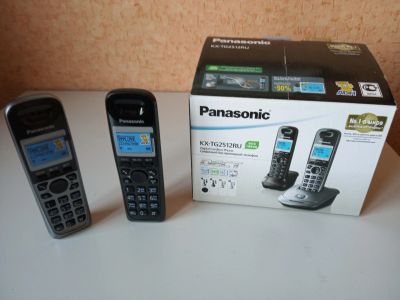 Лот: 13427463. Фото: 1. Цифровой беспроводной телефон... DECT и радиотелефоны
