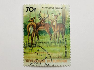 Лот: 23316546. Фото: 1. Африканские животные. Импала... Марки