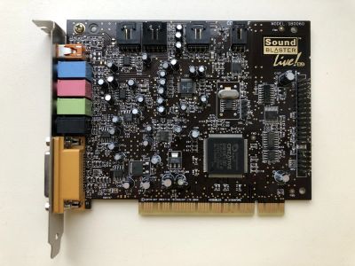 Лот: 19998494. Фото: 1. PCI Creative Sound Blaster Live... Звуковые карты