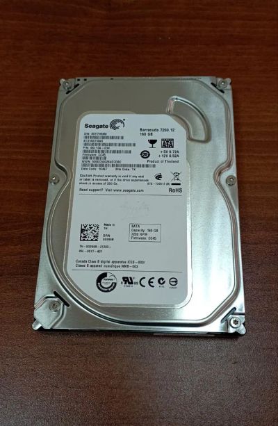 Лот: 20612465. Фото: 1. Жесткий диск HDD Seagate 160Gb... Жёсткие диски (HDD)