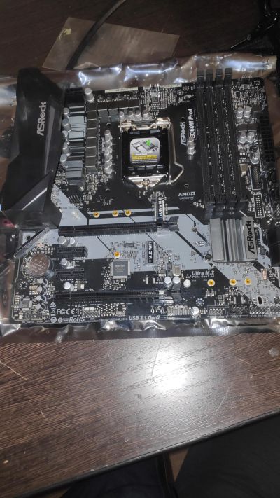 Лот: 15572170. Фото: 1. Материнская плата Asrock b360m. Материнские платы