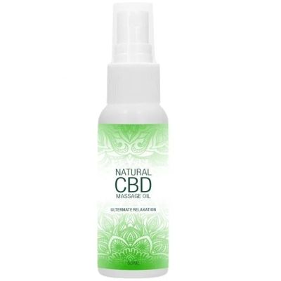 Лот: 22055880. Фото: 1. Массажное масло Natural CBD -... Другое (интимные товары)