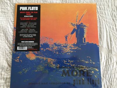 Лот: 11600790. Фото: 1. LP Pink Floyd More 1969/2016 S... Аудиозаписи