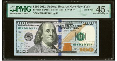Лот: 21509504. Фото: 1. банкнота 100 долларов США 2013... Америка