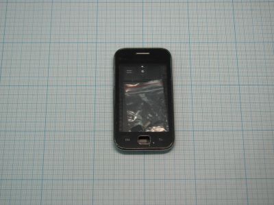 Лот: 12316995. Фото: 1. Корпус Samsung S6802 чёрный. Корпуса, клавиатуры, кнопки