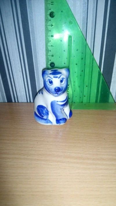 Лот: 12609893. Фото: 1. Статуэтка кот. Фигурки, статуэтки