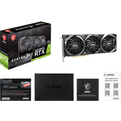 Лот: 17381516. Фото: 1. Rtx 3060 ventux 3x oc 12gb. Видеокарты