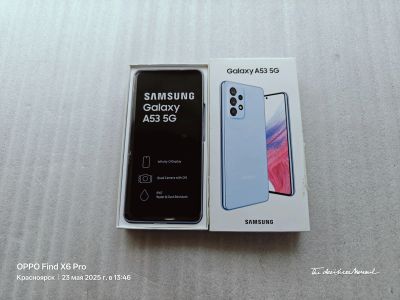 Лот: 25391280. Фото: 1. Samsung galaxy A53 5g синий Б... Смартфоны