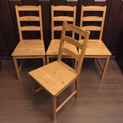 Лот: 6758138. Фото: 1. Продам деревянные стулья Ikea... Столы, стулья, обеденные группы