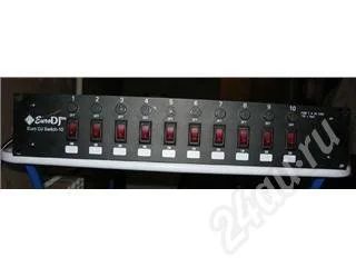Лот: 403845. Фото: 1. Euro DJ Switch -10. Другое (музыкальные инструменты и оборудование)