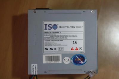Лот: 3993925. Фото: 1. Блок питания ISO-400PP 4. Корпуса, блоки питания