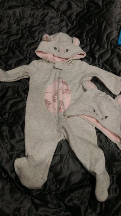 Лот: 9228738. Фото: 1. Комбинезон Gymboree и шапочка. Верхняя одежда