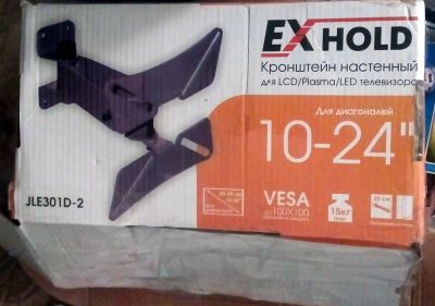 Лот: 16670521. Фото: 1. кронштейн для тв vesa100 EXHold... Кронштейны, стойки, подставки