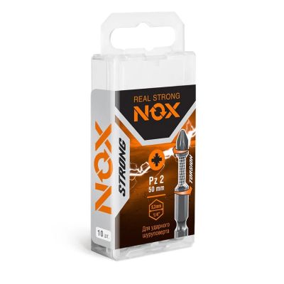 Лот: 24280939. Фото: 1. Набор бит Nox, Strong torsion... Расходные материалы, сменные насадки