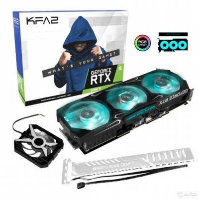 Лот: 17759970. Фото: 1. KFA2 GeForce RTX 3080 Ti SG. Видеокарты