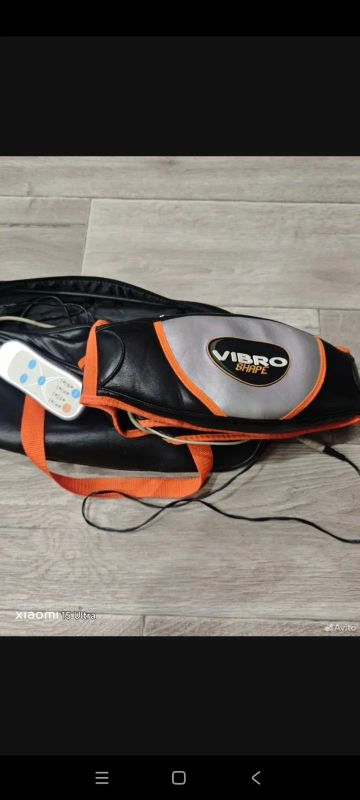 Лот: 25579020. Фото: 1. Массажный пояс для похудения Vibro... Массажные столы и кресла