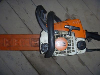 Лот: 7877426. Фото: 1. бензопила STIHL MS 180 cнизил... Бензо-, мотоинструмент