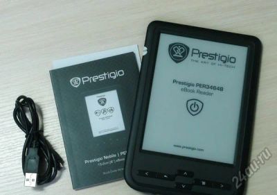 Лот: 5924066. Фото: 1. Электронная книга Prestigio PER3464B. Электронные книги
