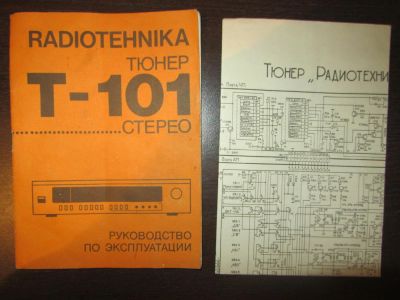 Лот: 4283696. Фото: 1. Паспорт,руководство по эксплуатации... Тюнеры, радиоприёмники