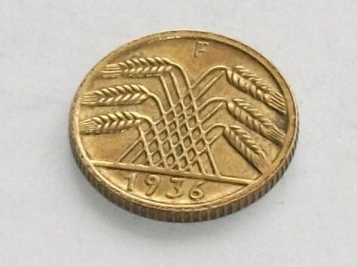 Лот: 15873202. Фото: 1. Монета 5 пфенниг пять Германия... Европа