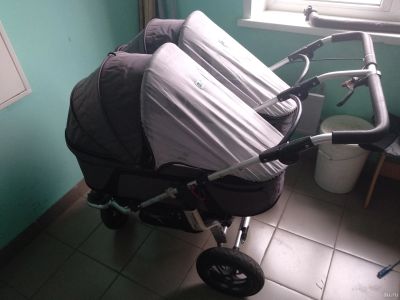 Лот: 15990841. Фото: 1. коляска для двойни TFK Twinner... Коляски