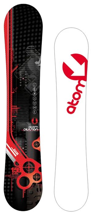 Лот: 3664212. Фото: 1. snowbord ATOM Division"07-08. Сноуборды