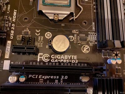 Лот: 17561437. Фото: 1. Материнская плата (gigabyte ga-p85-d3... Материнские платы