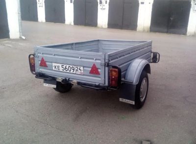 Лот: 10501631. Фото: 1. Легковой прицеп КЗАП 8140 1999г... Прицепы, полуприцепы