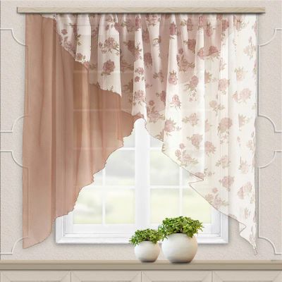 Лот: 14771730. Фото: 1. Комплект штор для кухни Марианна... Шторы, тюль