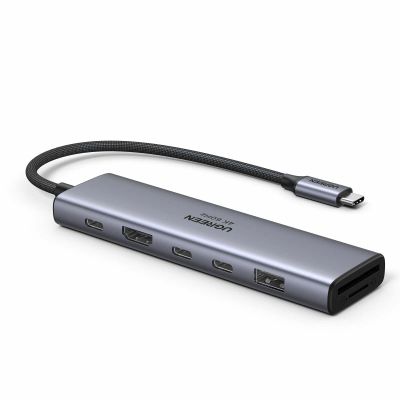 Лот: 25623540. Фото: 1. USB-хаб UGREEN CM511 (45521) 7-in-1... USB хабы