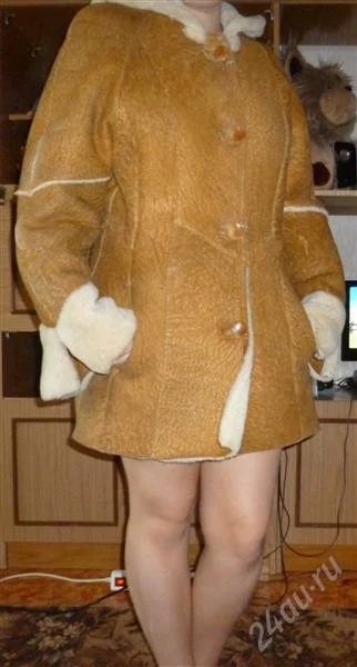 Лот: 2134808. Фото: 1. дубленка натуральная!!!. Верхняя одежда