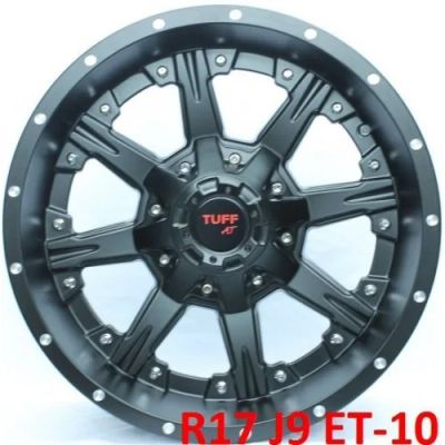 Лот: 5273737. Фото: 1. TUFF R17 J9 ET-10 6x139.7 (черный... Диски