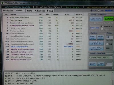 Лот: 9078159. Фото: 1. Жесткий диск WD Green 1 Tb. Жёсткие диски (HDD)