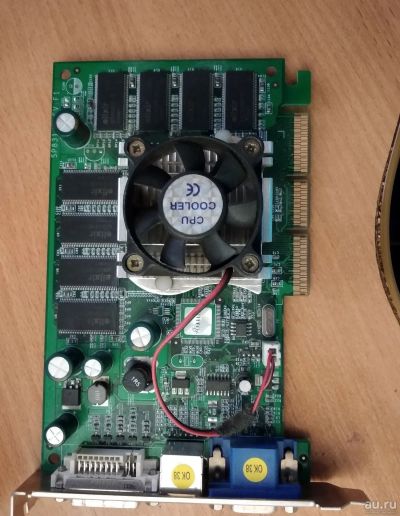 Лот: 13997047. Фото: 1. Видеокарта ASUS GeForce FX 5600XT... Видеокарты