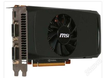 Лот: 1770786. Фото: 1. GTX460 768MB 192BIT MSI \\ обмен... Видеокарты