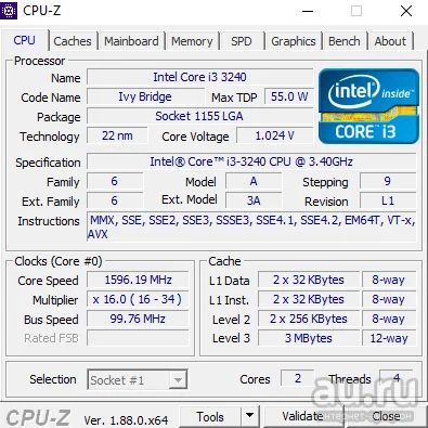 Лот: 13591199. Фото: 1. Системный блок - i3-3240, 4Gb... Компьютеры в сборе