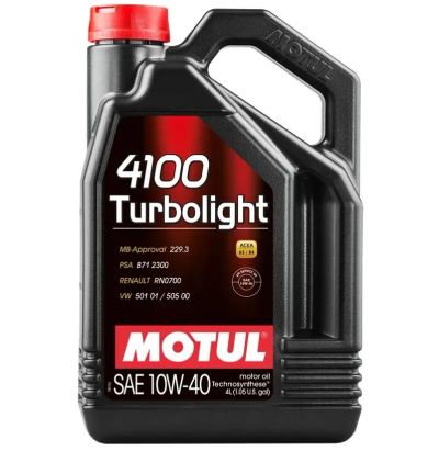 Лот: 25116420. Фото: 1. Масло моторное Motul 4100 10w40... Масла, жидкости