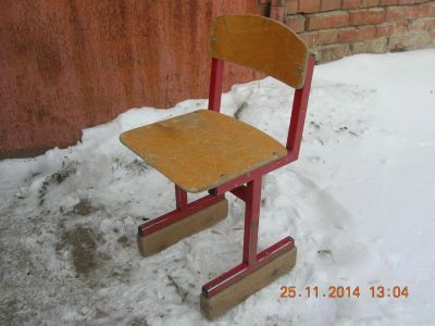 Лот: 4833569. Фото: 1. Стулья детсадовские б/у (цена... Столики, стулья, парты