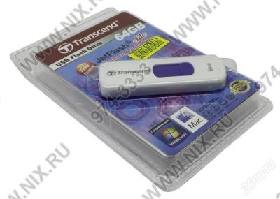 Лот: 2191526. Фото: 1. Transcend JetFlash 530 64GB TS64GJF530. USB-флеш карты