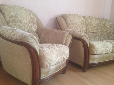 Лот: 8461101. Фото: 1. Диван и кресло Вирджиния. Диваны