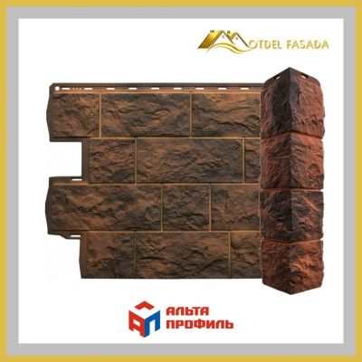 Лот: 17534920. Фото: 1. Фасадная панель Альта-Профиль... Фасадные материалы, сайдинг