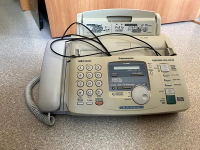 Лот: 16730077. Фото: 1. Факсимильный аппарат panasonic... DECT и радиотелефоны