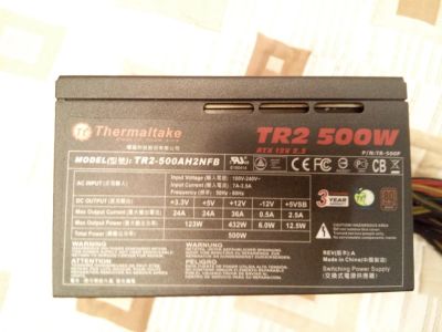Лот: 6258374. Фото: 1. Новый Thermaltake TR2 500W. Корпуса, блоки питания