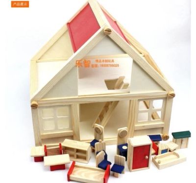 Лот: 9172498. Фото: 1. Дом для кукол из дерева. Игровые домики, палатки