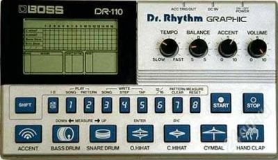Лот: 1703255. Фото: 1. Boss DR-110 Dr. Rhythm Graphic... Ударные