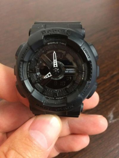 Лот: 10080865. Фото: 1. Casio. Baby-G. Черный мат. Джишок... Оригинальные наручные часы