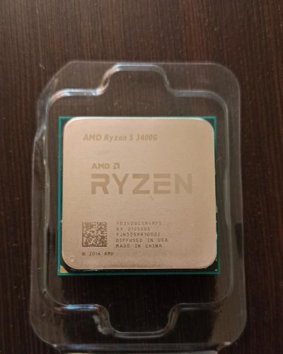 Лот: 20867406. Фото: 1. Процессор Ryzen 5 3400G OEM AM4... Процессоры