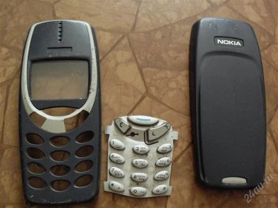 Лот: 2174132. Фото: 1. Панель Nokia 3310 в сборе, с клавиатурой. Корпуса, клавиатуры, кнопки